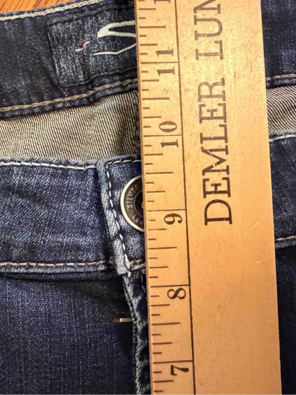 Silver Men’s Jeans Konrad Slim Fit Straight 32x34 - Picture 7 of 9
